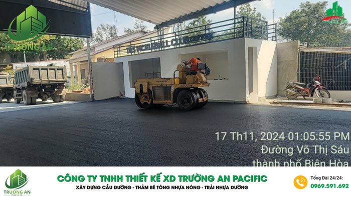 Huỳnh Trường cung cấp dịch vụ thi công bê tông nhựa nóng Quận 3 uy tín, chất lượng