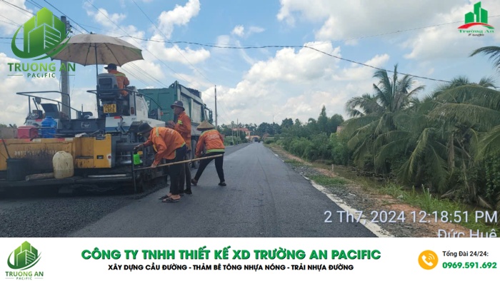 Thi công bê tông nhựa nóng Quận Bình Tân đơn vị uy tín hiện nay
