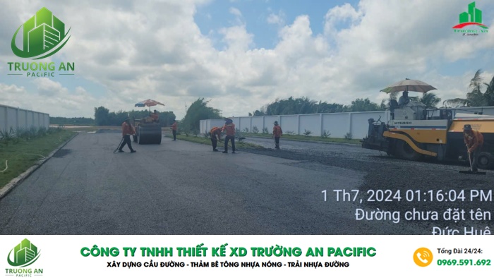 Thi công bê tông nhựa nóng Quận Tân Phú tại TAP