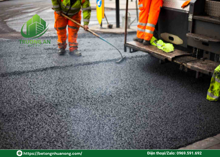Các yếu tố quyết định chi phí thảm bê tông nhựa nóng tại công trình 